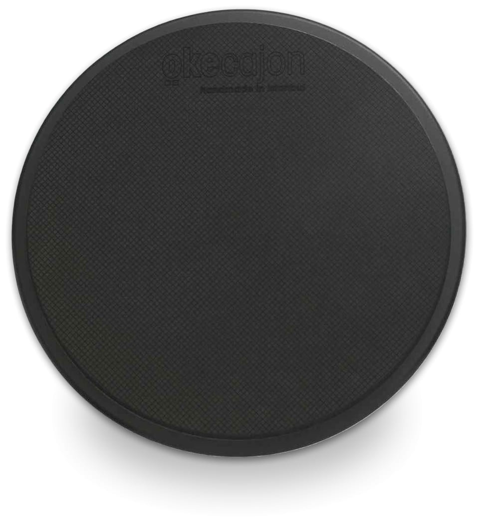 Pop-12 Puff practice pad: ahşap gövde üzerinde poliüretan puff çalma yüzeyi